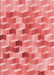 Patterned Light Coral Pink Rug, pat262rd