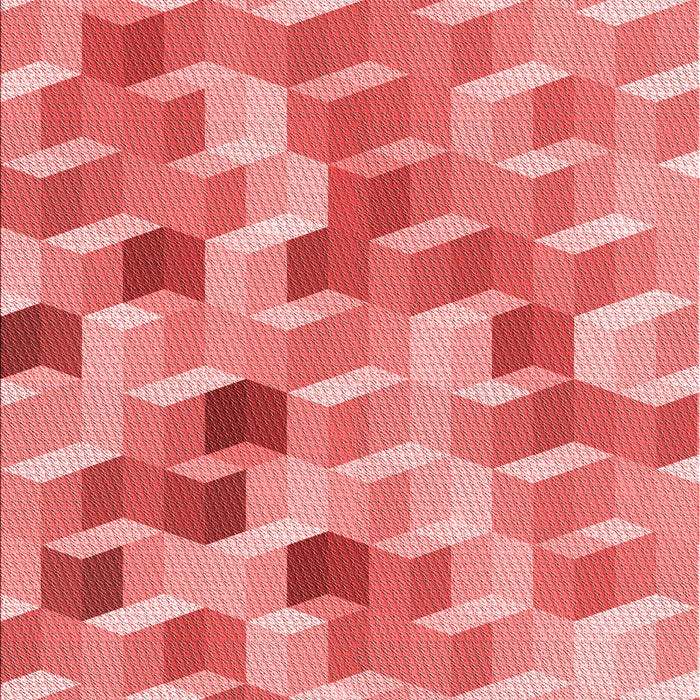 Patterned Light Coral Pink Rug, pat262rd