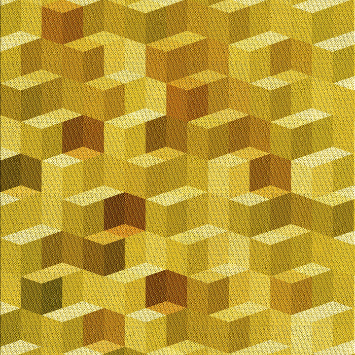 Machine Washable Transitional Bright Gold Yellow Rug, wshpat262yw