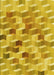 Patterned Bright Gold Yellow Rug, pat262yw