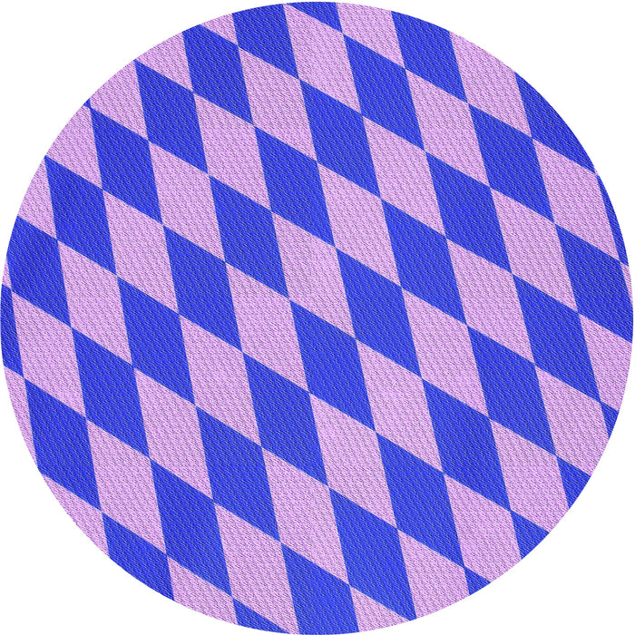 Square Patterned Bright Lilac Purple Rug, pat2620pur