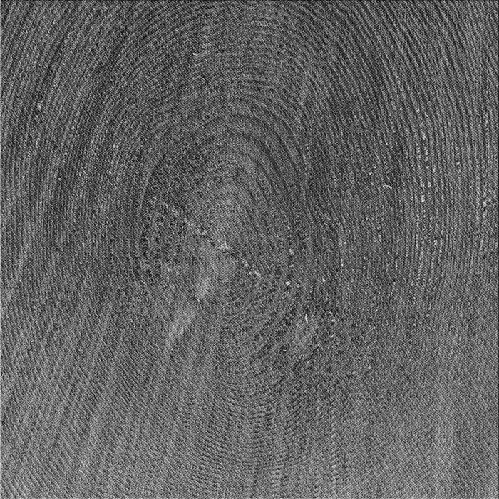 Round Patterned Gray Rug, pat2621gry