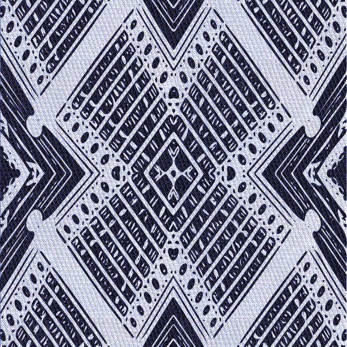 Machine Washable Transitional Night Blue Rug, wshpat2622blu