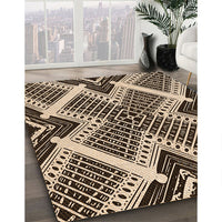 Patterned Red Rug, pat2622org