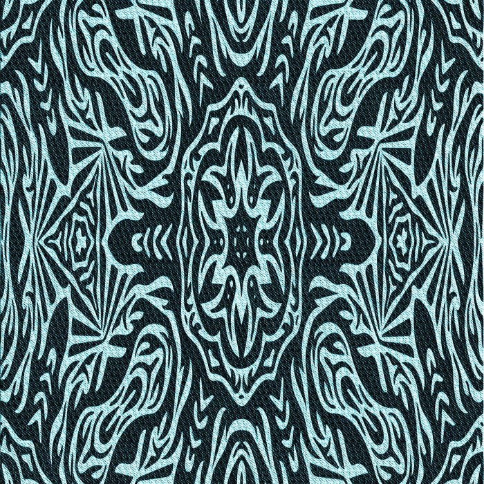 Patterned Tiffany Blue Rug, pat2623lblu