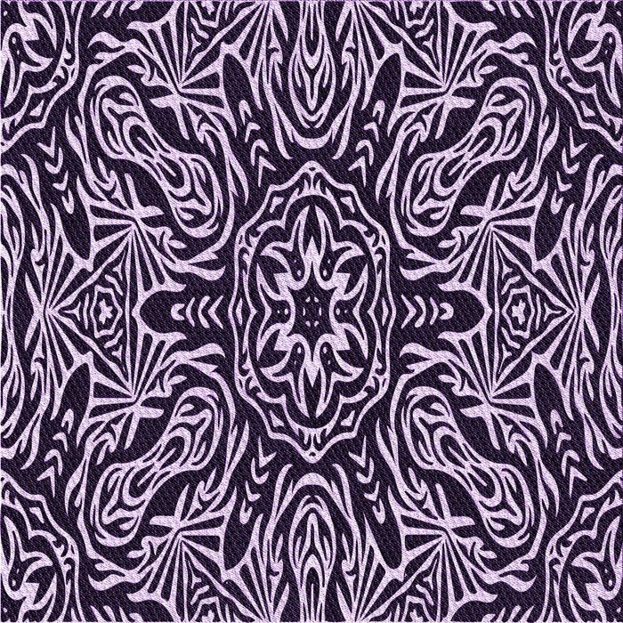 Round Machine Washable Transitional Bright Lilac Purple Rug, wshpat2623pur