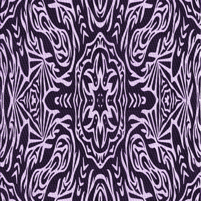 Patterned Bright Lilac Purple Rug, pat2623pur