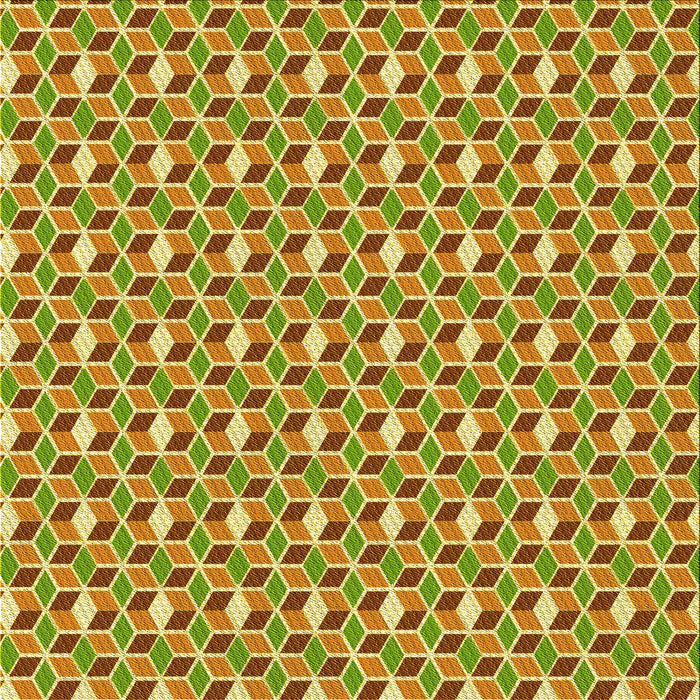 Round Patterned Mahogany Brown Rug, pat2624yw