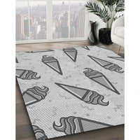 Patterned Gray Rug, pat2625gry