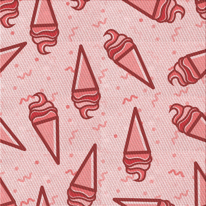 Round Patterned Red Rug, pat2625rd