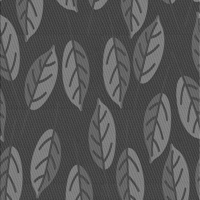 Patterned Dark Gray Black Rug, pat2626gry