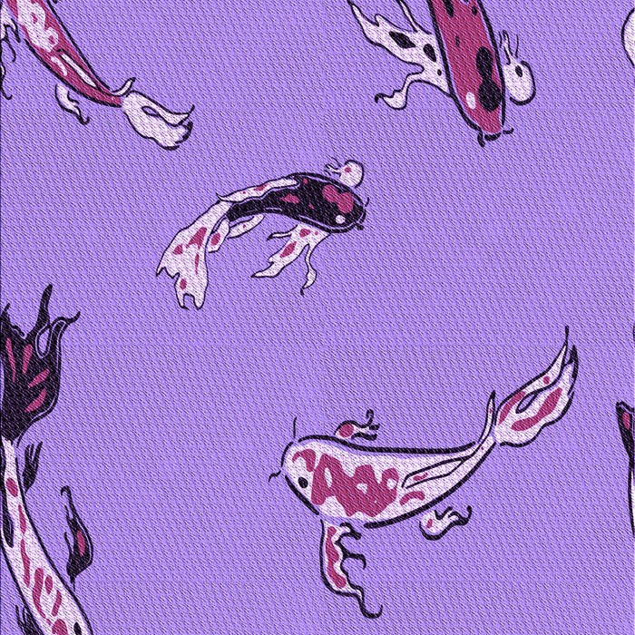Patterned Bright Lilac Purple Rug, pat2627pur
