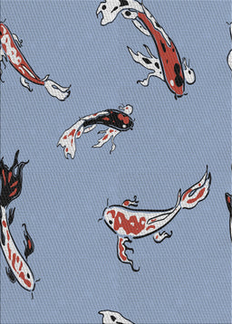 Patterned Jeans Blue Novelty Rug, pat2627