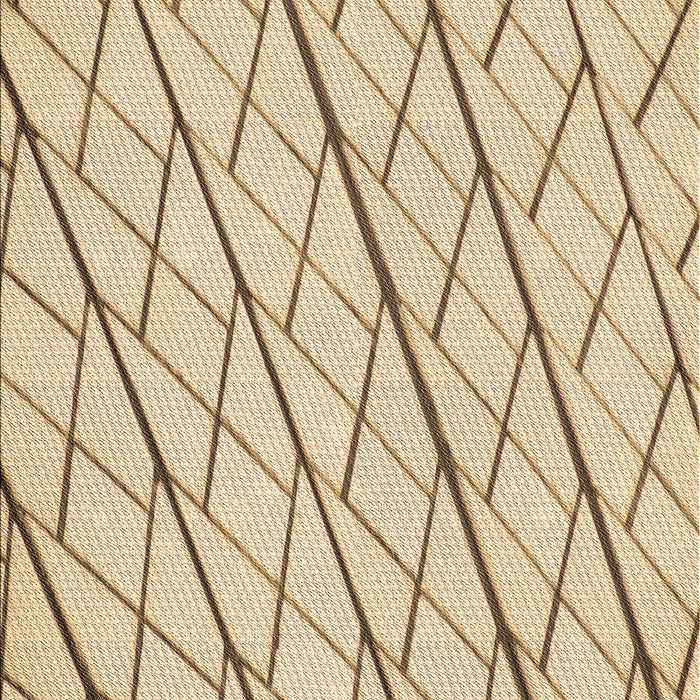 Patterned Khaki Gold Rug, pat2629brn