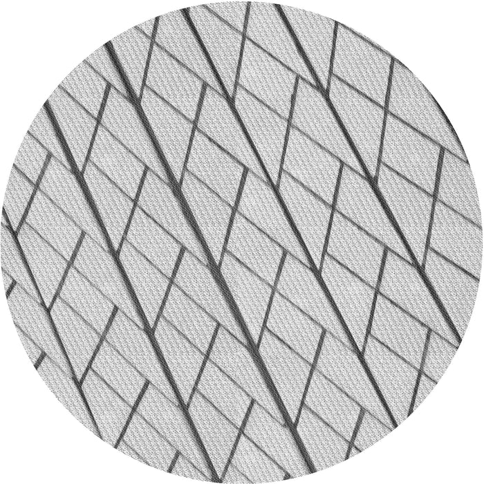 Square Machine Washable Transitional Gunmetal Gray Rug in a Living Room, wshpat2629gry