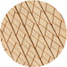 Square Patterned Khaki Gold Rug, pat2629org