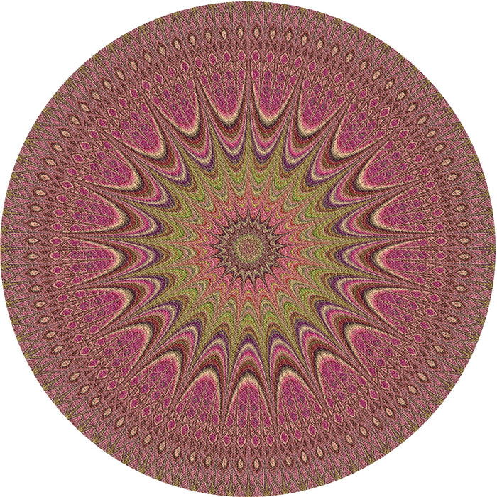 Square Patterned Bronze Brown Rug, pat263brn