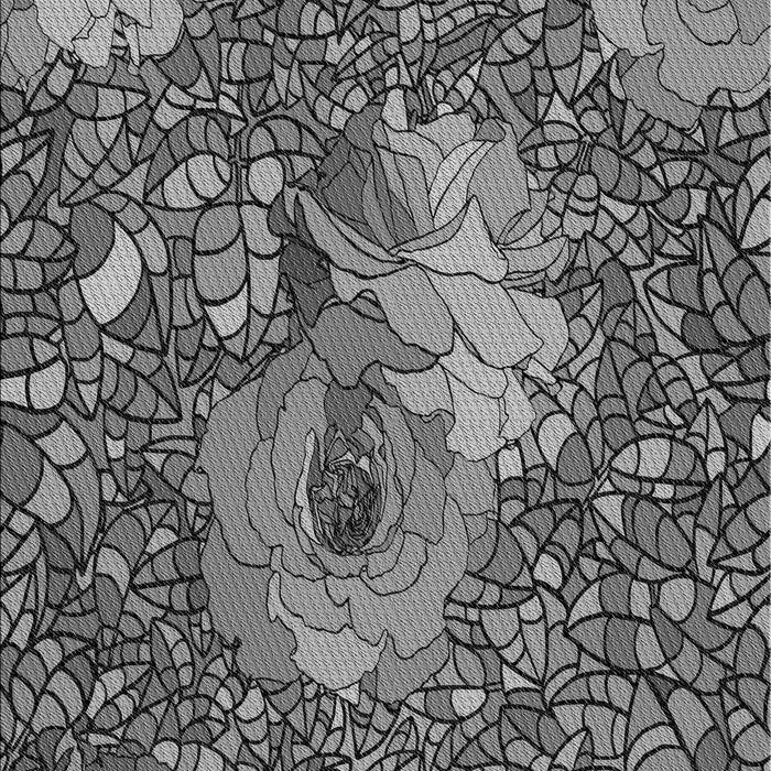 Machine Washable Transitional Dark Gray Rug, wshpat2630gry