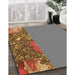 Machine Washable Transitional Orange Rug in a Family Room, wshpat2630org