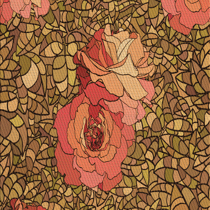 Machine Washable Transitional Orange Rug, wshpat2630org