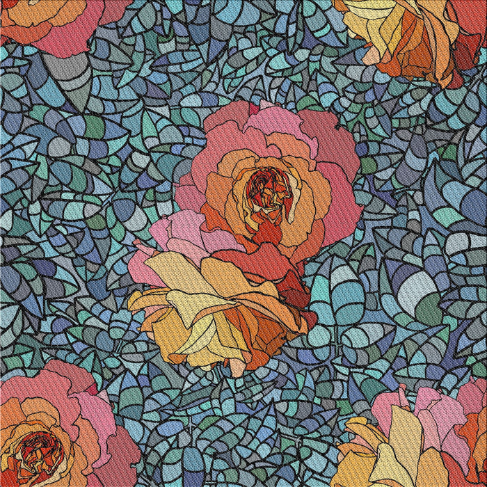 Sideview of Machine Washable Transitional Bakers Brown Rug, wshpat2630