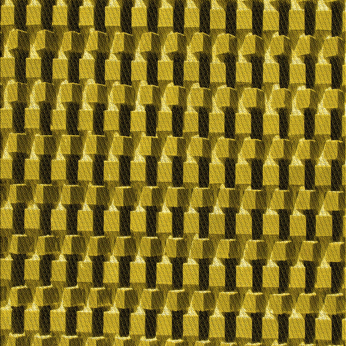 Patterned Bakers Brown Rug, pat2632yw