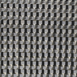 Square Patterned Dark Gray Novelty Rug, pat2632