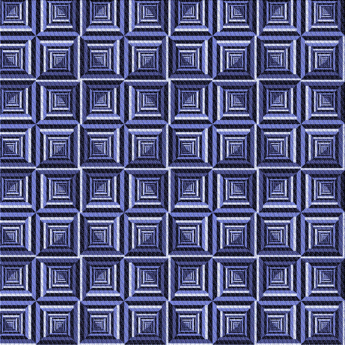 Round Machine Washable Transitional Blue Rug, wshpat2633blu