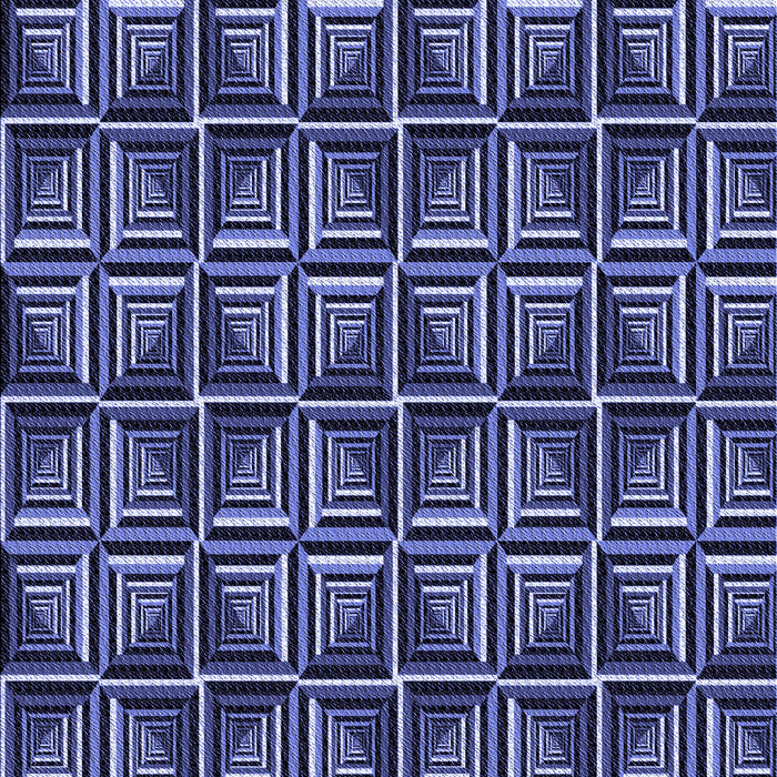 Patterned Blue Rug, pat2633blu