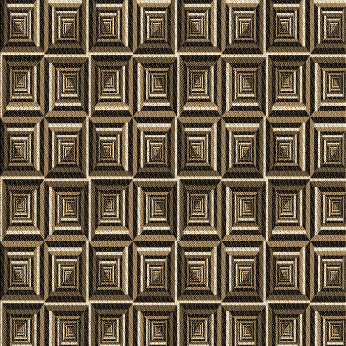 Patterned Peru Brown Rug, pat2633brn