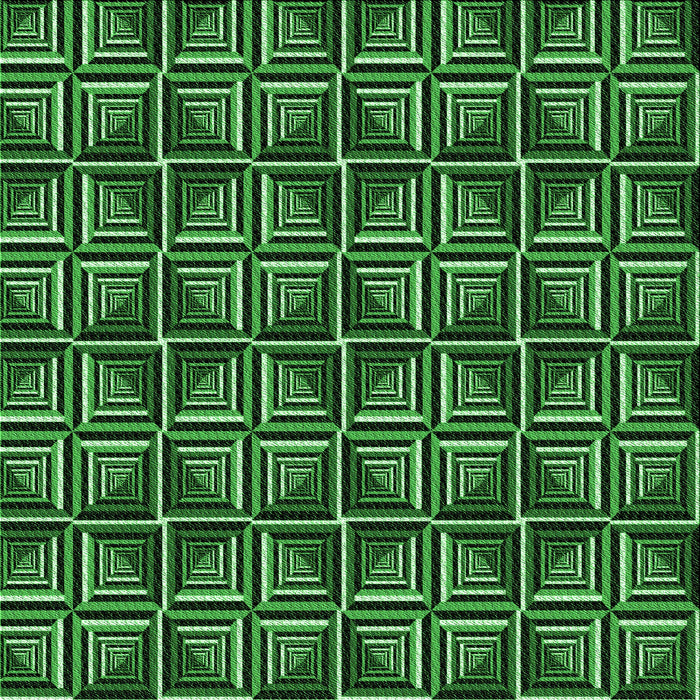 Round Machine Washable Transitional Deep Emerald Green Rug, wshpat2633grn