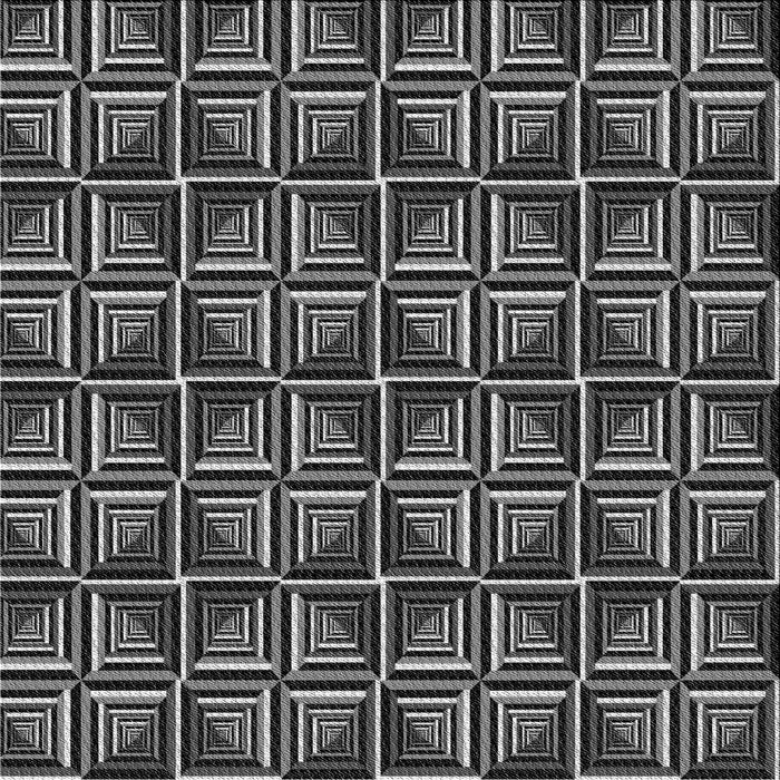 Round Patterned Charcoal Black Rug, pat2633gry