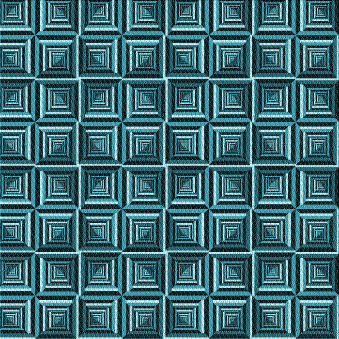 Round Machine Washable Transitional Deep Teal Green Rug, wshpat2633lblu