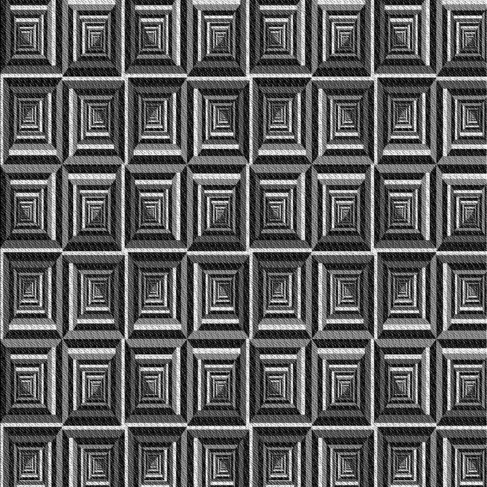 Patterned Dark Gray Novelty Rug, pat2633