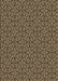 Machine Washable Transitional Metallic Gold Rug, wshpat2634brn