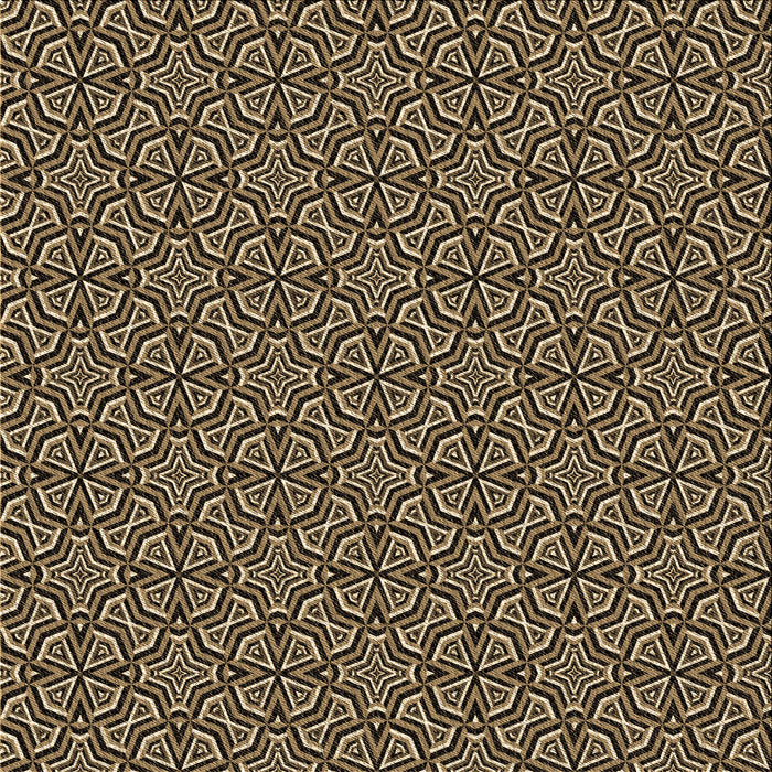 Round Machine Washable Transitional Metallic Gold Rug, wshpat2634brn