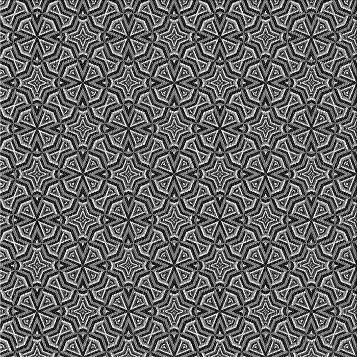 Round Patterned Charcoal Black Rug, pat2634gry