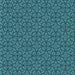 Round Patterned Deep Teal Green Rug, pat2634lblu