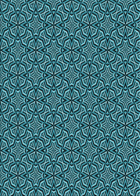 Machine Washable Transitional Deep Teal Green Rug, wshpat2634lblu