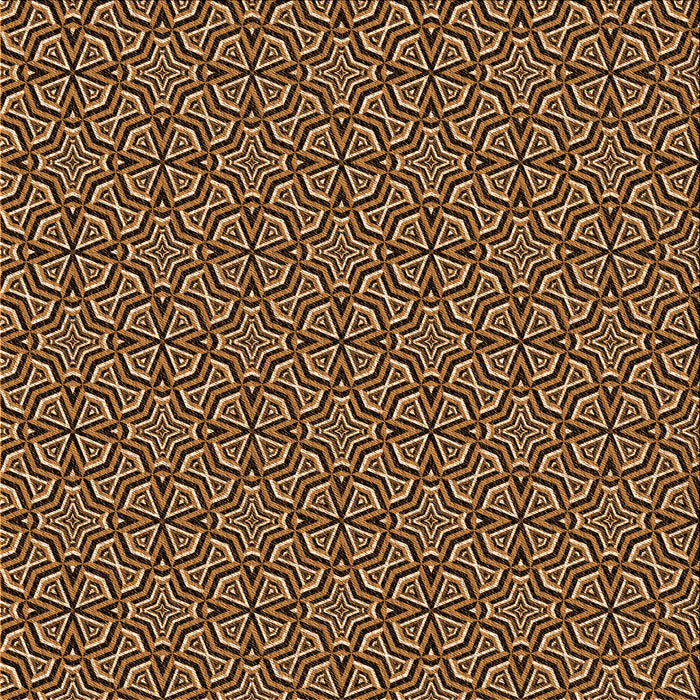 Round Patterned Red Rug, pat2634org