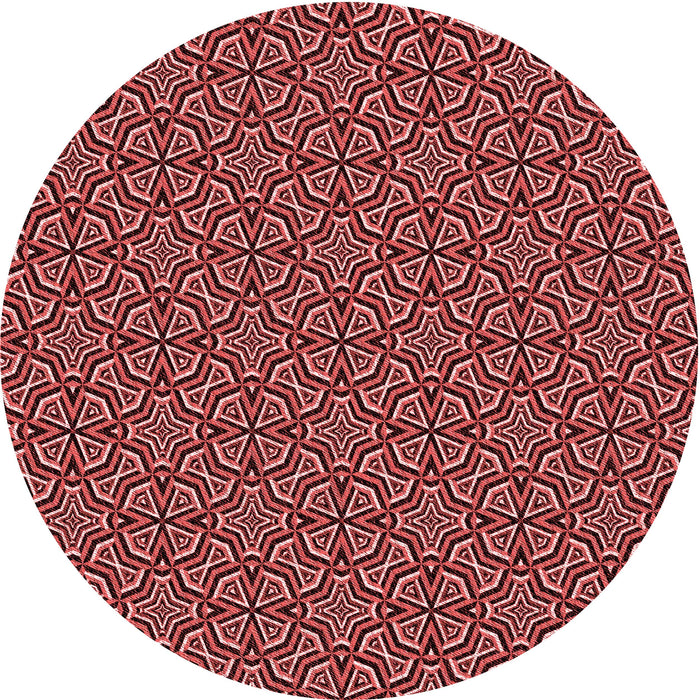 Square Machine Washable Transitional Maroon Red Rug in a Living Room, wshpat2634rd