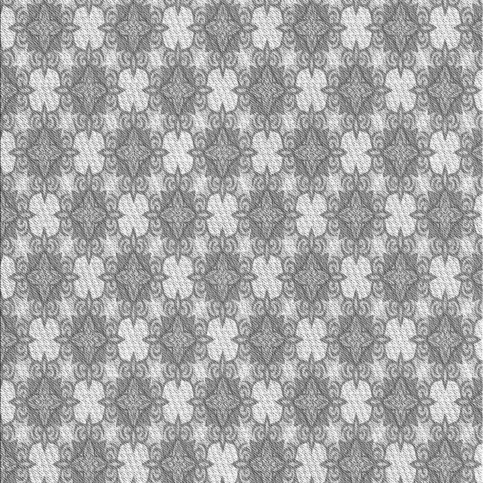 Machine Washable Transitional Gray Rug, wshpat2635gry