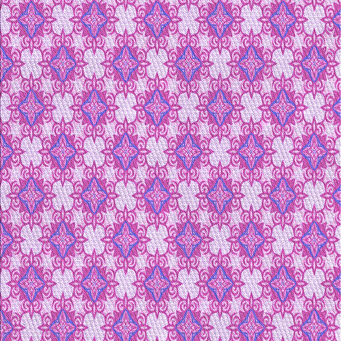Patterned Blossom Pink Rug, pat2635pur