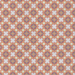 Sideview of Machine Washable Transitional Cherry Red Rug, wshpat2635