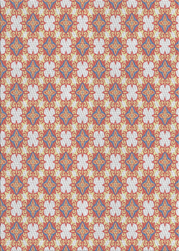 Machine Washable Transitional Cherry Red Rug, wshpat2635