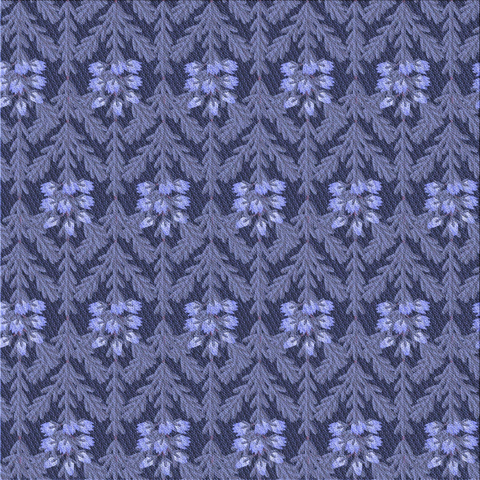 Round Machine Washable Transitional Blue Rug, wshpat2636blu