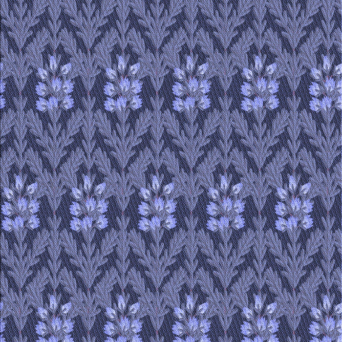 Machine Washable Transitional Blue Rug, wshpat2636blu