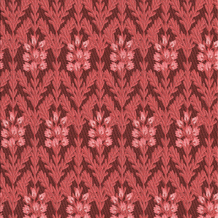 Patterned Orange Rug, pat2636rd