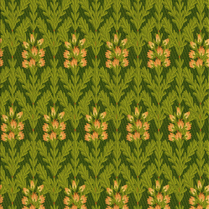 Patterned Pistachio Green Rug, pat2636yw