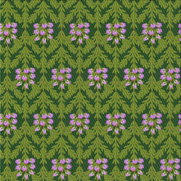 Sideview of Machine Washable Transitional Dark Forest Green Rug, wshpat2636